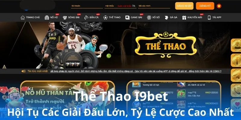 Giới thiệu Thể Thao I9BET